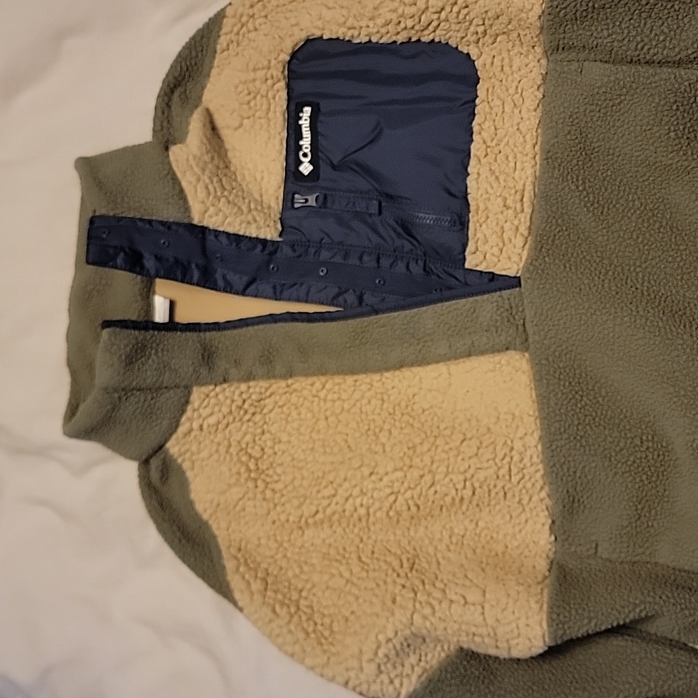 Fleece quarter snap pullover